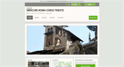Desktop Screenshot of mercureromacorso.hotelinroma.com
