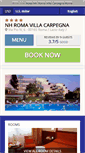 Mobile Screenshot of nhvillacarpegna.hotelinroma.com