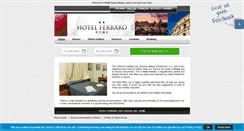 Desktop Screenshot of hotelferraro.hotelinroma.com