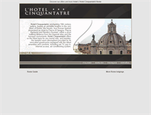 Tablet Screenshot of hotel53.hotelinroma.com