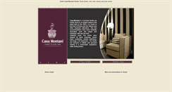 Desktop Screenshot of casamontani.hotelinroma.com