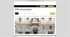 Desktop Screenshot of hotelgiollinazionale.hotelinroma.com