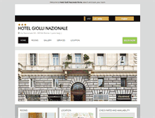 Tablet Screenshot of hotelgiollinazionale.hotelinroma.com