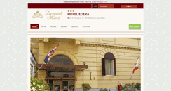 Desktop Screenshot of edera.hotelinroma.com