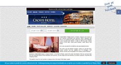 Desktop Screenshot of crostihotel.hotelinroma.com