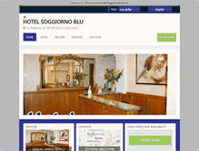 Tablet Screenshot of blu.hotelinroma.com