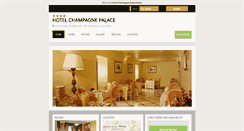 Desktop Screenshot of champagne.hotelinroma.com