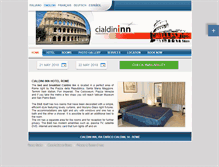 Tablet Screenshot of cialdiniinn.hotelinroma.com