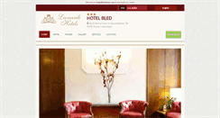 Desktop Screenshot of bled.hotelinroma.com