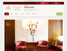 Tablet Screenshot of bled.hotelinroma.com