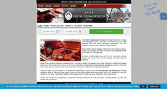 Desktop Screenshot of cosmopolita.hotelinroma.com