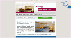 Desktop Screenshot of hotelwhite.hotelinroma.com