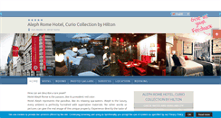 Desktop Screenshot of boscoloaleph.hotelinroma.com
