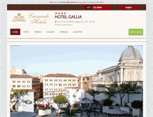 Tablet Screenshot of gallia.hotelinroma.com