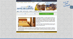 Desktop Screenshot of hoteldeiconsoli.hotelinroma.com