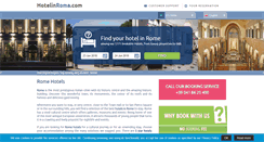 Desktop Screenshot of hotelinroma.com