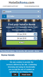 Mobile Screenshot of hotelinroma.com