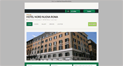 Desktop Screenshot of nordnuovaroma.hotelinroma.com