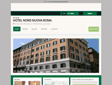 Tablet Screenshot of nordnuovaroma.hotelinroma.com