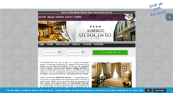 Desktop Screenshot of ottocento.hotelinroma.com