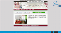 Desktop Screenshot of bbcupolasanpietro.hotelinroma.com