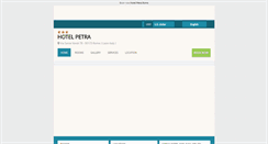 Desktop Screenshot of petraresidence.hotelinroma.com