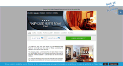 Desktop Screenshot of pinewood.hotelinroma.com