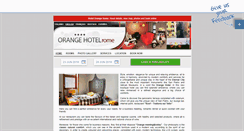 Desktop Screenshot of hotelorange.hotelinroma.com