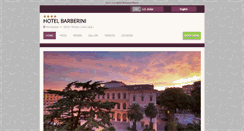 Desktop Screenshot of barberini.hotelinroma.com