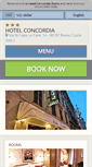 Mobile Screenshot of hotelconcordia.hotelinroma.com