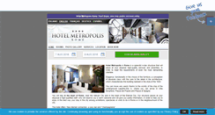 Desktop Screenshot of metropolis.hotelinroma.com