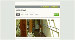 Desktop Screenshot of hotelselect.hotelinroma.com