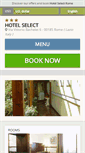 Mobile Screenshot of hotelselect.hotelinroma.com