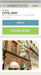 Mobile Screenshot of hotelzara.hotelinroma.com