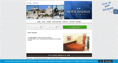Desktop Screenshot of halifax.hotelinroma.com