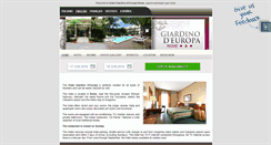 Desktop Screenshot of giardinoeuropa.hotelinroma.com