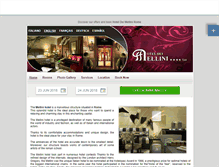Tablet Screenshot of hoteldeimellini.hotelinroma.com