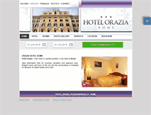 Tablet Screenshot of hotelorazia.hotelinroma.com