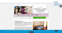 Desktop Screenshot of casavaldese.hotelinroma.com