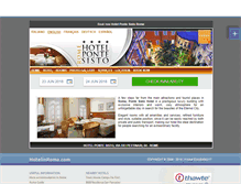Tablet Screenshot of hotelpontesisto.hotelinroma.com