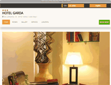 Tablet Screenshot of garda.hotelinroma.com