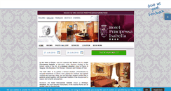 Desktop Screenshot of isabella.hotelinroma.com