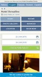 Mobile Screenshot of hotelversailles.hotelinroma.com