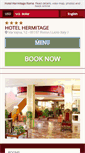 Mobile Screenshot of hermitage.hotelinroma.com