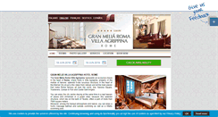 Desktop Screenshot of granmeliaroma.hotelinroma.com