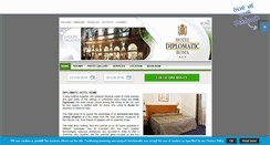 Desktop Screenshot of hoteldiplomatic.hotelinroma.com
